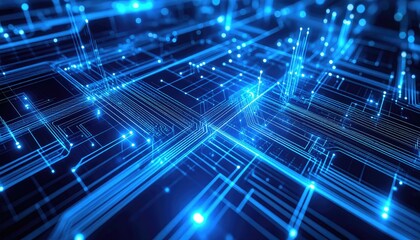 Abstract circuit board design (1)