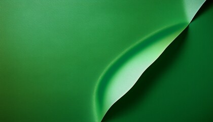 green paper sticker