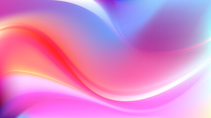 Abstract fluid iridescent wave Vector flow background.