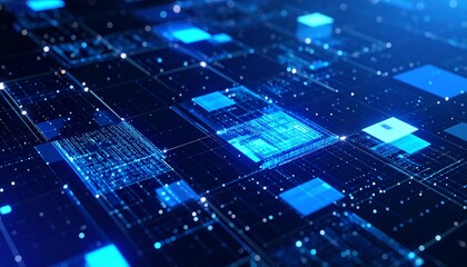 Abstract digital circuit board
