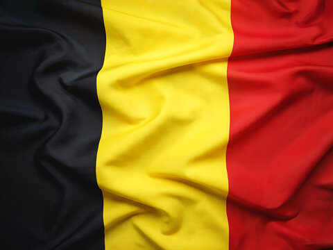 Belgium flag 3d, background texture