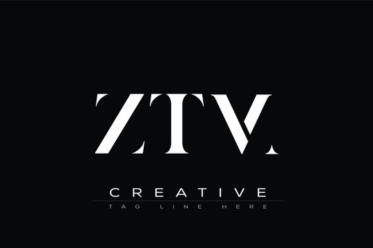 ZTM abstract letter logo design. This logo is designed by three abstract letters.