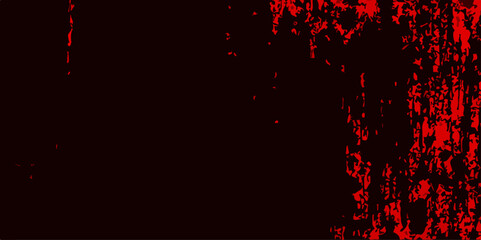 Dirty rustic fire red texture. Gloomy black and red colors background for design. Abstract dark red grungy horror scary background. Abstract vintage of old surface dusty rough texture background.