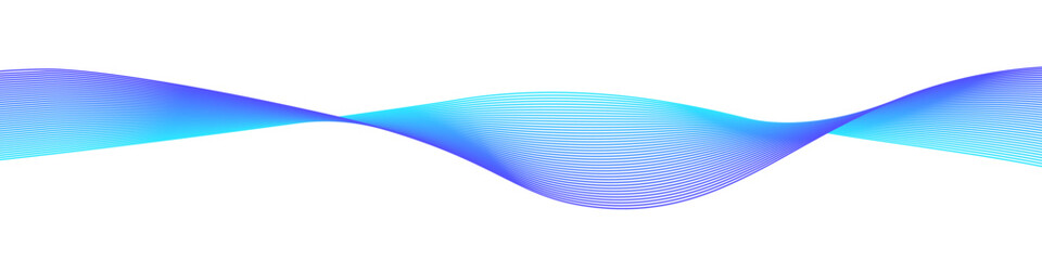 Smooth gradient wave design in cyan and blue tones. Perfect for technology, digital, music, or modern presentation backgrounds