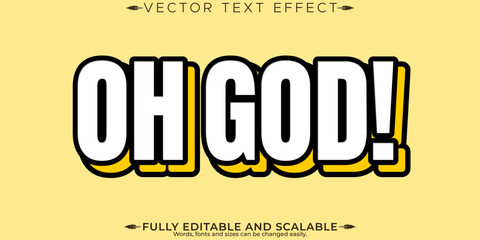 Retro vintage text effect, editable 70s and 80s text style