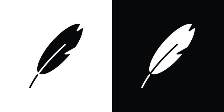Light weight icon vector flat symbol, glyph sign. icon concept illustration