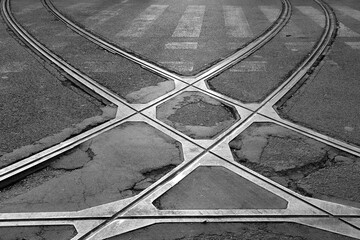 Tram intersection