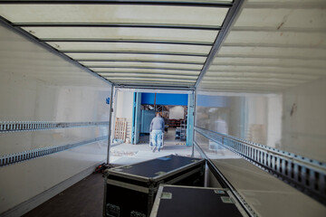Event Logistics Essentials: From Cases to Rigging, truck loading, Event Logistic, event stock, rigging roll cases,flight cases