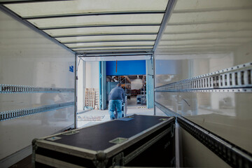 Event Logistics Essentials: From Cases to Rigging, truck loading, Event Logistic, event stock, rigging roll cases,flight cases