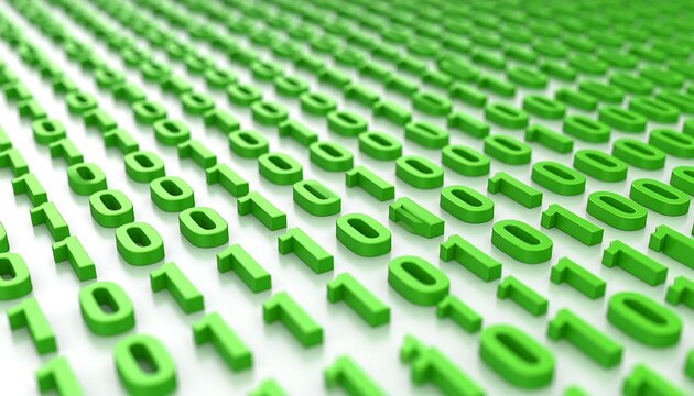 Abstract digital binary code (1)