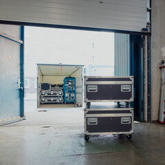 Event Logistics Essentials: From Cases to Rigging, truck loading, Event Logistic, event stock, rigging roll cases,flight cases