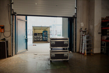 Event Logistics Essentials: From Cases to Rigging, truck loading, Event Logistic, event stock, rigging roll cases,flight cases