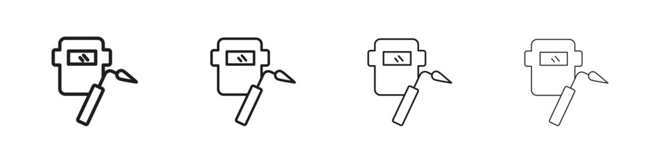 Welding icon collection. Vector illustration EPS10.