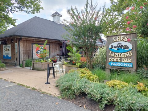 Lee's Landing Dock Bar on the Susquehanna River in Port Deposit, Cecil County, Maryland