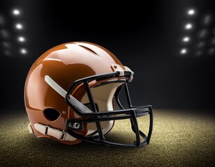american football helmet mock up