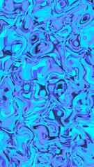 Blue and purple abstract trippy illusion wiggly design background 4k