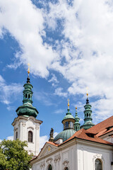 Die Basilika Mariä Himmelfahrt im Strahov-Kloster, Prag, Tschechische Republik