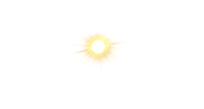 A beautiful vector illustration of a yellow sun blossom with a isolated on a transparent background