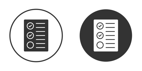 Quota icon vector graphics in black and white color