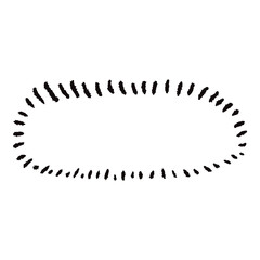 手描きの心の声の吹き出し