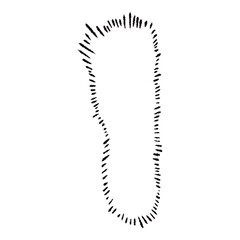 手描きの心の声の吹き出し