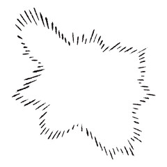 手描きの心の声の吹き出し