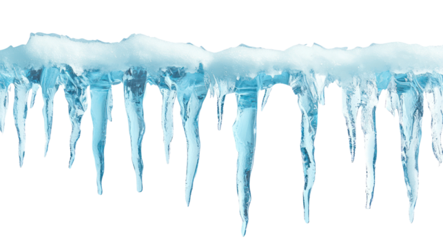 PNG Pastel blue icicle icicles nature winter.