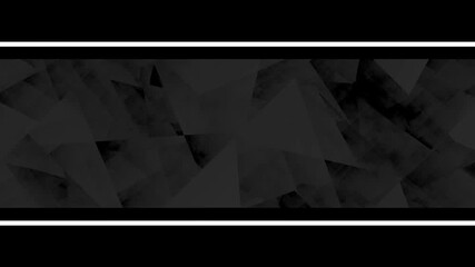 Pack of Movie Credits And Cast Design/ Animation of movie casts and credits text intro/ outro with fading and seamless geometric abstract background effects