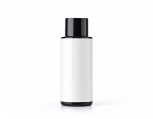 Blank cosmetic bottle mockup
