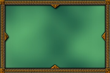 Detailed frame for graphic design backgrounds.