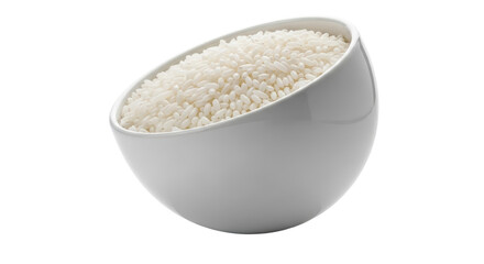 Isolated Bowl of Rice