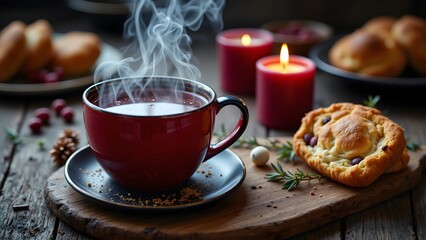 Glögi Mulled Wine and Kalakukko Fish Pie, Traditional Finnish Food and Drink
