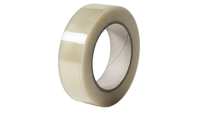 Isolated roll of transparent tape