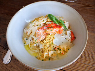 Pasta with Crab