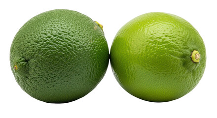 Isolated Green Limes