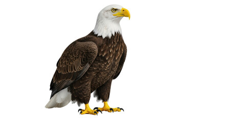 Isolated Bald Eagle