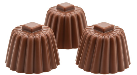 Isolated Chocolate Candies