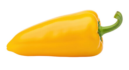 Isolated Yellow Pepper
