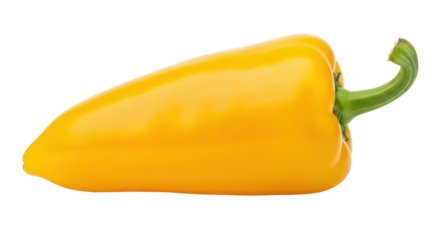 Isolated Yellow Pepper