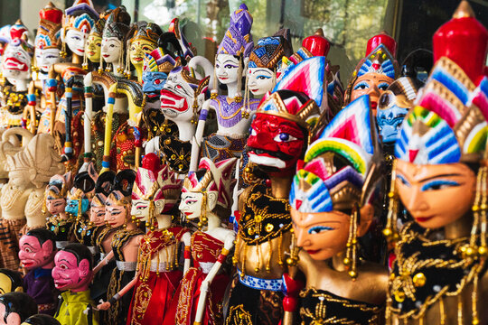 Wayang Golek is a traditional doll toy typical of West Java, Indonesia.