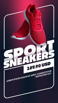 Animated Product Promo Template - Vertical Resolution