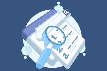 Flat illustration of Search engine performance. SEO ranking concepts. SEO optimization. Performance marketing, analytics, and search engine rankings. Rankings increase.