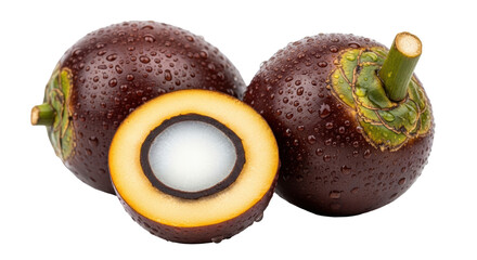Isolated Buriti fruit