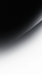 Abstract black and white background with a diagonal light reflection. Modern futuristic gradient dark texture. Concept of digital technology and design.
