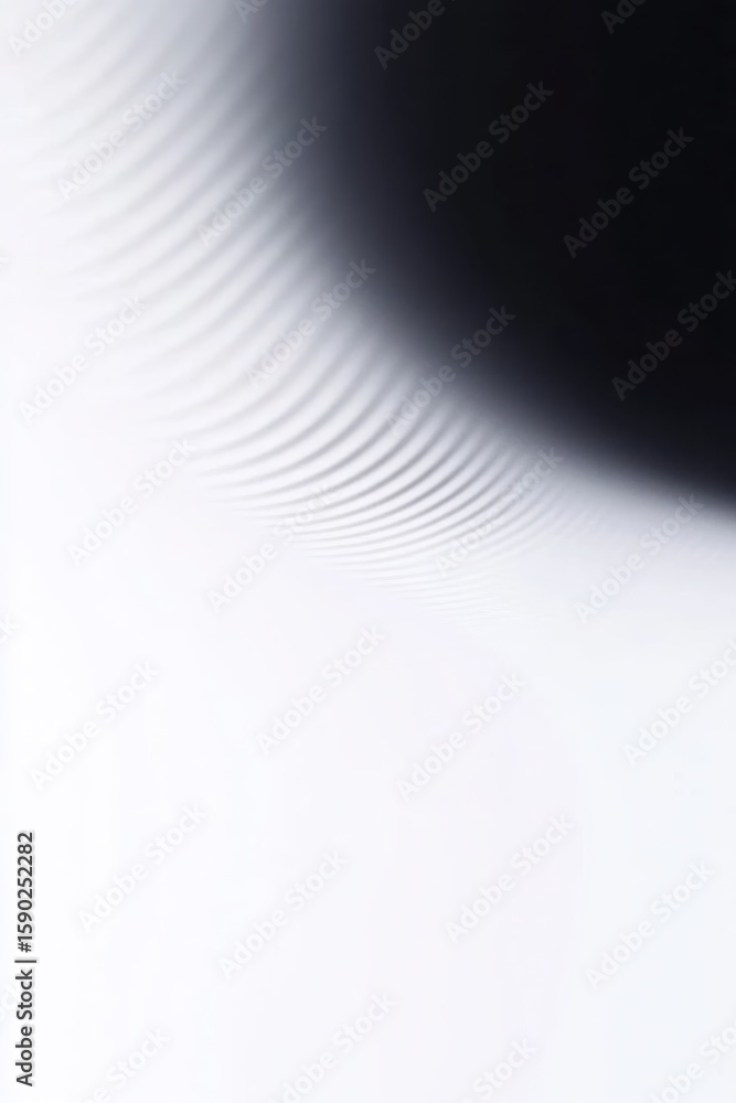 Poster abstract wave pattern with light and shadow. minimalist design for modern backgrounds. artistic text