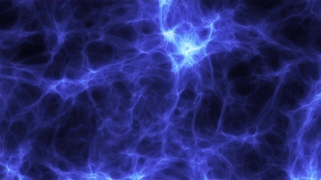 Wall of Blue Fire Fiery Energy Plasma Fluid Flames Seamless Loop CGI Animated Motion Background