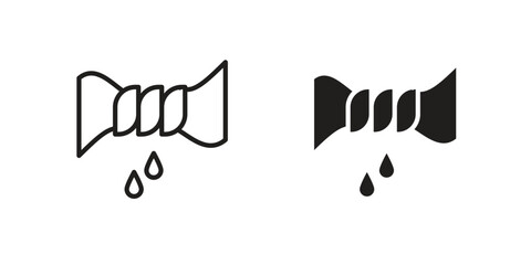 Squeeze icon vector design. set web icons