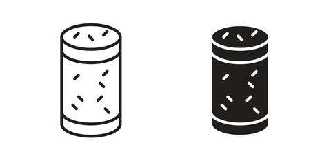 Cork wine icon vector design. set web icons