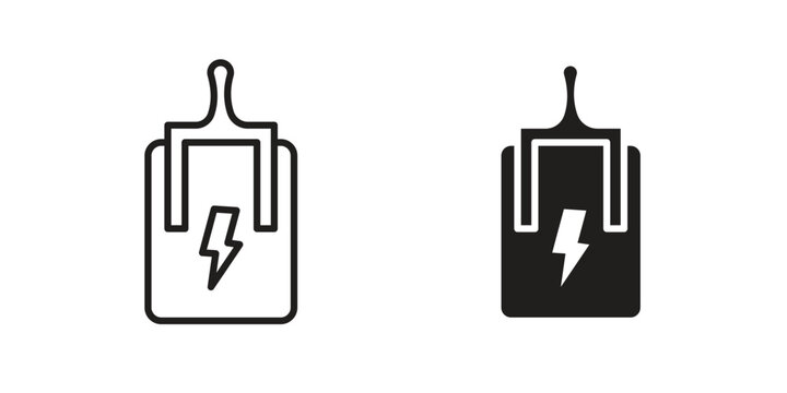 Circuit Breaker icon vector design. set web icons