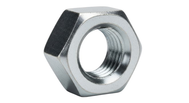 Isolated Hex Nut